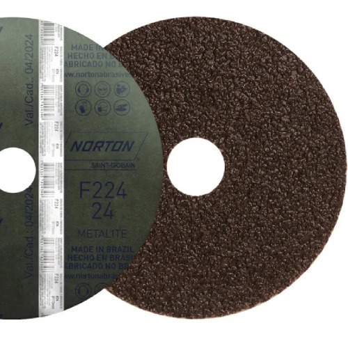 Disco de lixa de fibra 115 x 22,23 mm - Metalite F227