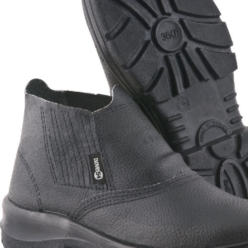 Botina monodensidade em couro sintético com elástico - BEN 370 Botina monodensidade em couro sintético com elástico - BEN 370