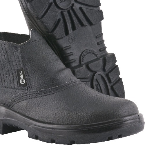 Botina monodensidade em couro sintético com elástico - BEN 370 Botina monodensidade em couro sintético com elástico - BEN 370