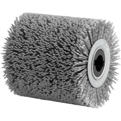 Roda escova de nylon para remoção 19 x 100 mm Roda escova de nylon para remoção 19 x 100 mm