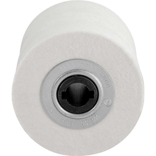 Roda escova de pano de polimento 19 x 100 mm Roda escova de pano de polimento 19 x 100 mm