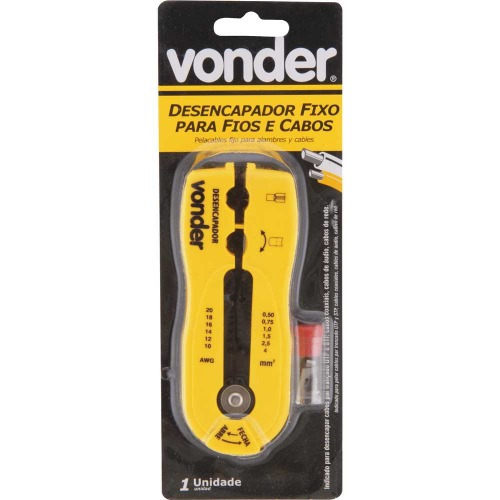 Desencapador fixo para fios e cabos Desencapador fixo para fios e cabos