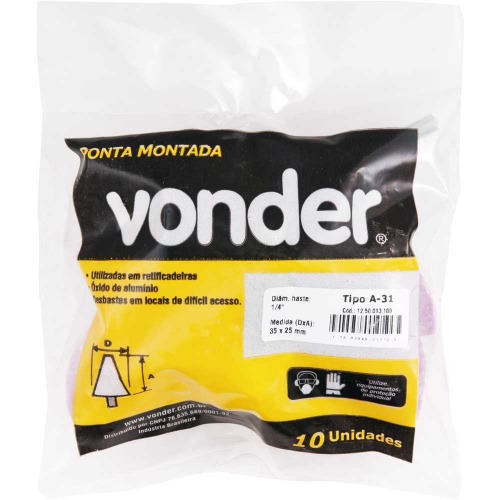 Ponta montada haste 1/4