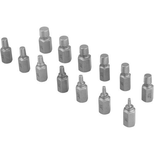 Jogo de saca-parafusos em aço cromo molibdênio 13 peças Jogo de saca-parafusos em aço cromo molibdênio 13 peças