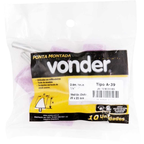 Ponta montada haste 1/4 Ponta montada haste 1/4