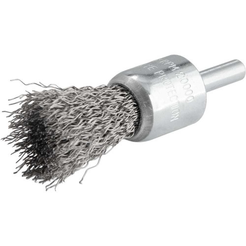 Escova de a�o tipo pincel ondulada 19 mm