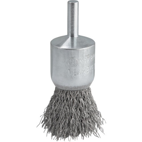 Escova de aço tipo pincel ondulada 25 mm Escova de aço tipo pincel ondulada 25 mm