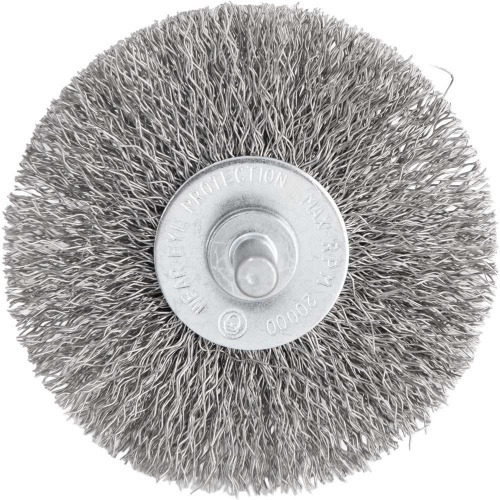 Escova circular de a�o 3 x 3/8
