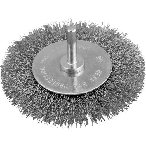 Escova circular de a�o 4 x 1/2