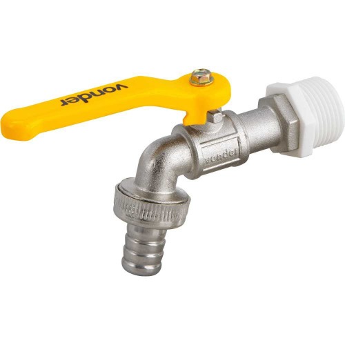 Torneira de esfera para jardim em alumínio 1/2 Torneira de esfera para jardim em alumínio 1/2