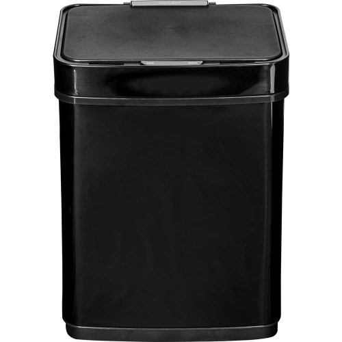 Lixeira retangular 50 litros com sensor de abertura