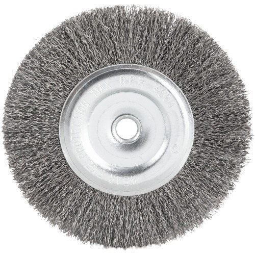 Escova circular de a�o 6 x 1/2 x 1/2