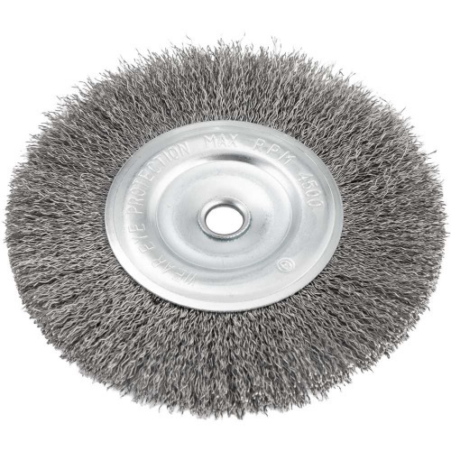 Escova circular de a�o 6 x 1/2 x 1/2