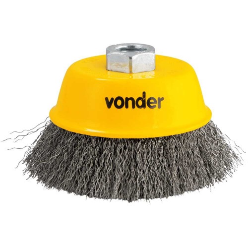 Escova de ao ondulado tipo copo 4