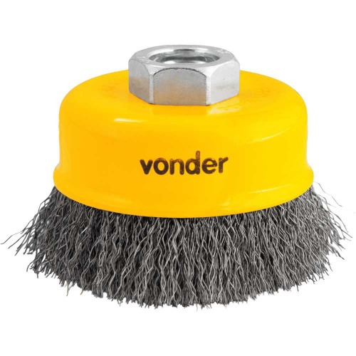 Escova de a�o ondulada tipo copo 3