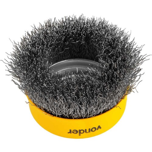 Escova de a�o ondulada tipo copo 3