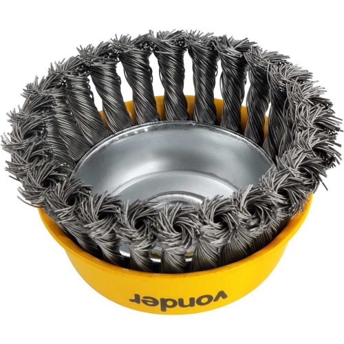 Escova de ao torcido tipo copo 3