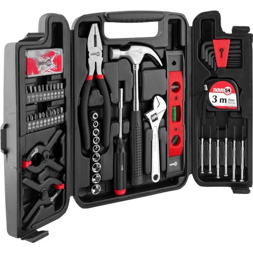 Jogo de ferramentas com 131 peças com maleta - JF 131 Jogo de ferramentas com 131 peças com maleta - JF 131