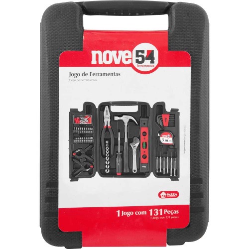 Jogo de ferramentas com 131 peças com maleta - JF 131 Jogo de ferramentas com 131 peças com maleta - JF 131