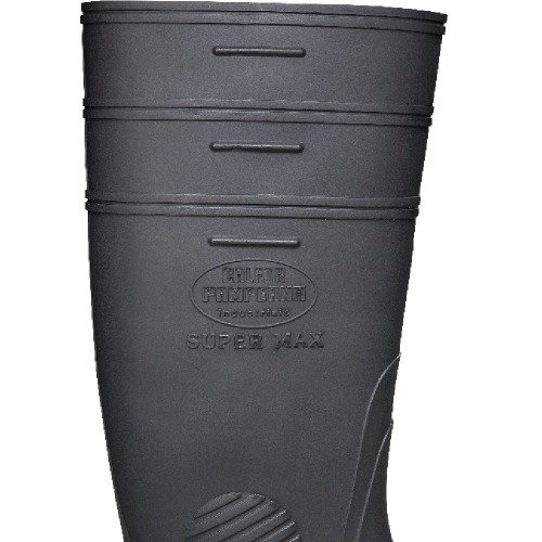 Bota em PVC preta cano extralongo - Supermax CELSF 503 Bota em PVC preta cano extralongo - Supermax CELSF 503