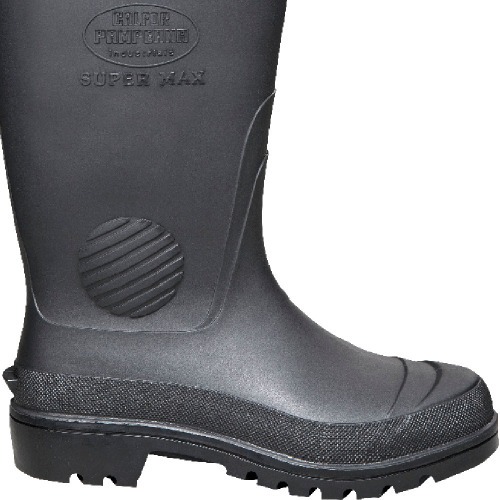 Bota em PVC preta cano extralongo - Supermax CELSF 503 Bota em PVC preta cano extralongo - Supermax CELSF 503