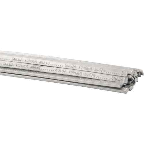 Estanho em vareta para solda 30% x 70% com 2,5 kg Estanho em vareta para solda 30% x 70% com 2,5 kg