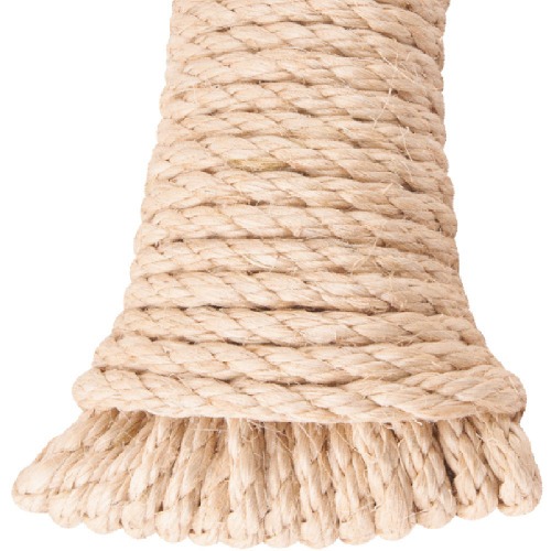 Corda de sisal torcida com 3 pernas 10 mm x 15 m