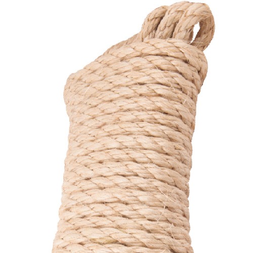 Corda de sisal torcida com 3 pernas 10 mm x 15 m