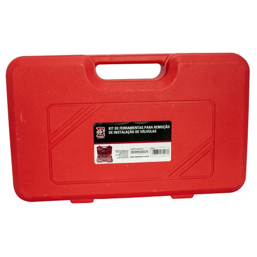 Jogo de ferramentas para remo��o e instala��o de v�lvulas