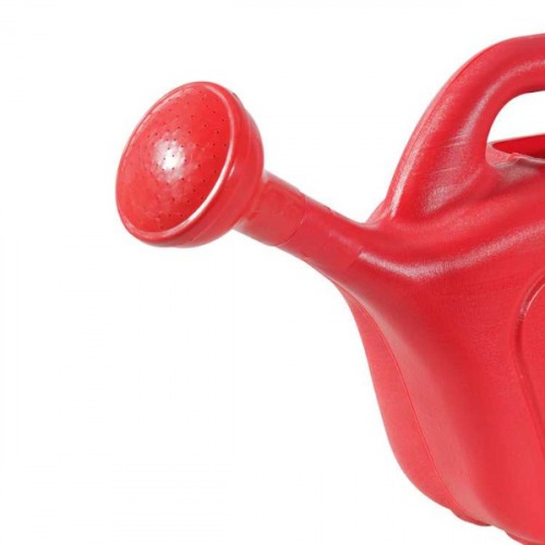 Regador pl�stico vermelho capacidade 5 litros