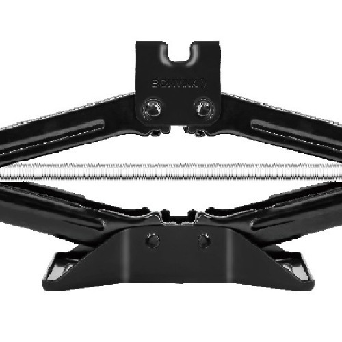 Macaco mec�nico tipo sanfona capacidade 1T 80 a 320 mm - BOM-1544