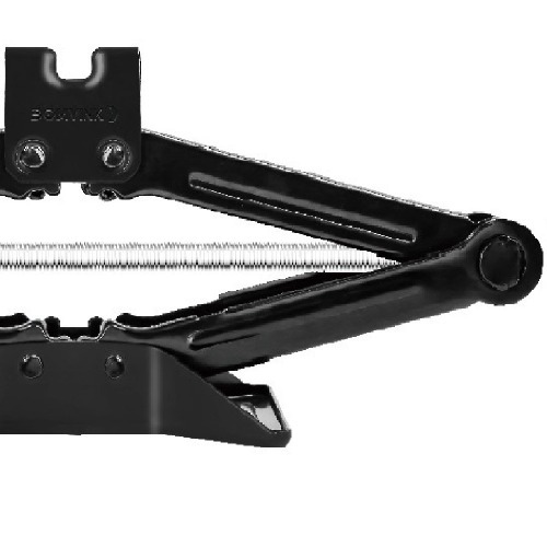 Macaco mec�nico tipo sanfona capacidade 1T 80 a 320 mm - BOM-1544