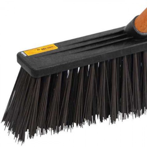 Vassoura tipo gari cepa plástica 7 fileiras 40 cm Vassoura tipo gari cepa plástica 7 fileiras 40 cm