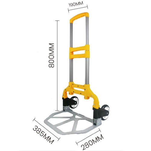 Carro armazm para cargas dobrvel capacidade de 75 kg - BOM-2861