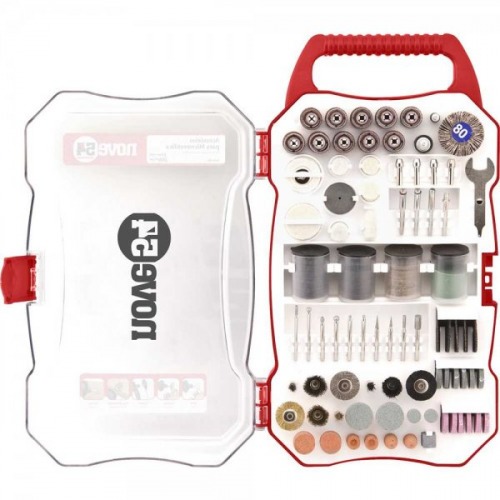 Kit de acessórios para microrretífica com 208 peças - AMR 208 Kit de acessórios para microrretífica com 208 peças - AMR 208