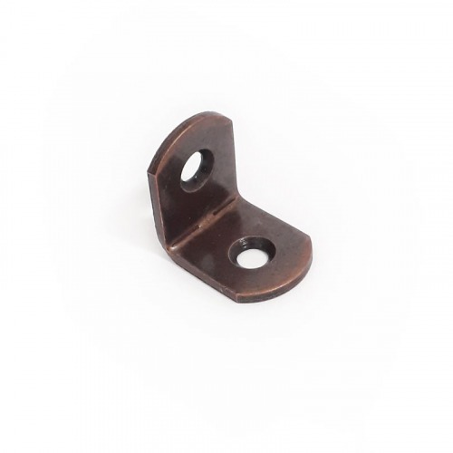 Cantoneira de reforço para moveis 20 x 20 mm aço galvanizado 4 peças Cantoneira de reforço para moveis 20 x 20 mm aço galvanizado 4 peças