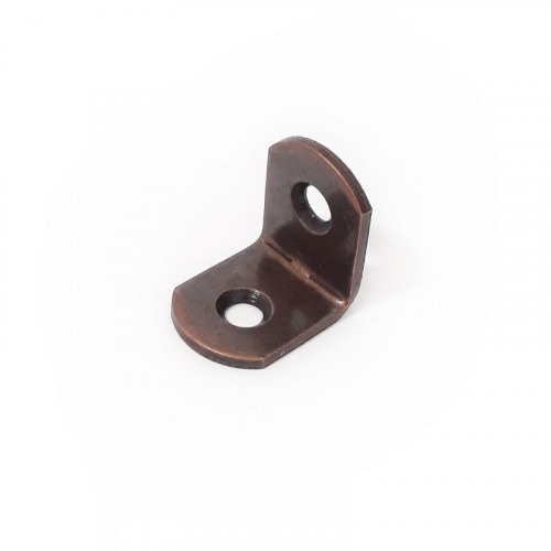 Cantoneira de reforço para moveis 20 x 20 mm aço galvanizado 4 peças Cantoneira de reforço para moveis 20 x 20 mm aço galvanizado 4 peças