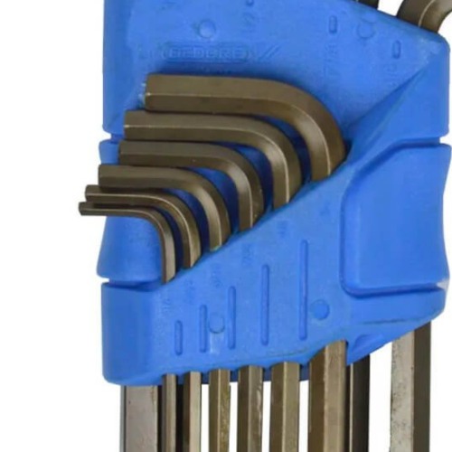 Jogo de chave allen 1/8 a 9/16