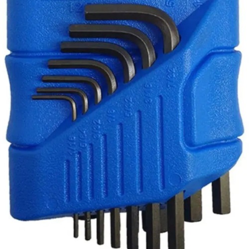 Jogo de chave allen 1/16 a 1/2