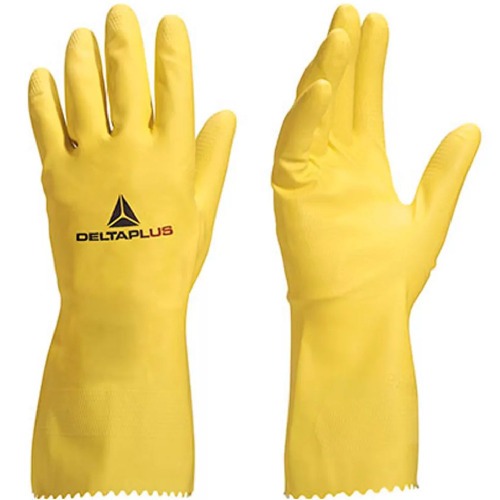 Luva de látex flocada forrada 30 cm tamanho P/M - VE200 Luva de látex flocada forrada 30 cm tamanho P/M - VE200