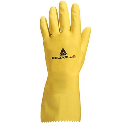 Luva de látex flocada forrada 30 cm tamanho P/M - VE200 Luva de látex flocada forrada 30 cm tamanho P/M - VE200