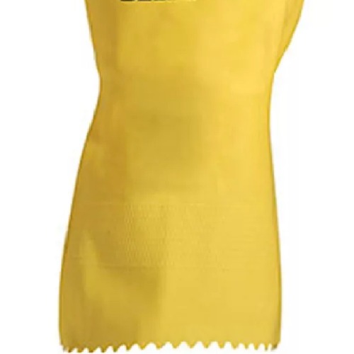 Luva de látex flocada forrada 30 cm tamanho P/M - VE200 Luva de látex flocada forrada 30 cm tamanho P/M - VE200