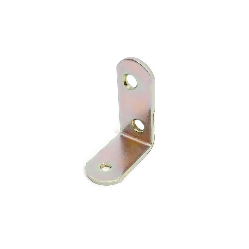 Cantoneira de reforço para moveis 35 x 25 mm aço galvanizado 4 peças Cantoneira de reforço para moveis 35 x 25 mm aço galvanizado 4 peças
