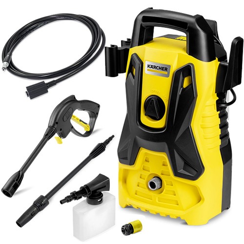 Lavadora de alta presso 1500 libras com aplicador de detergente - Porttil  110V