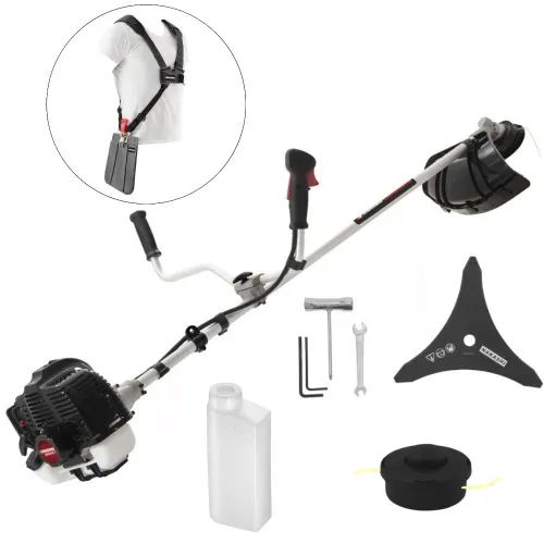 Roçadeira lateral a gasolina 51,7cc 2 tempos - KW 52-LE - Kawashima