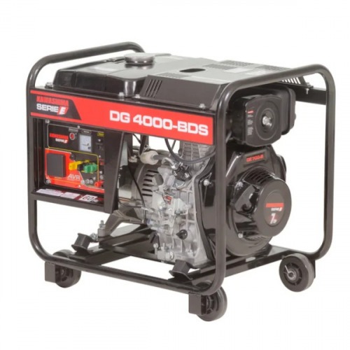 Gerador de energia 3,3 Kva a diesel partida manual - DG 4000-BDS