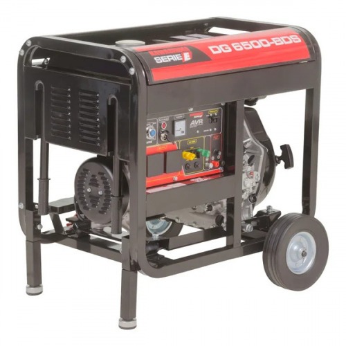 Gerador de energia 5,5 Kva a diesel partida elétrica - DG 6500-BDS Gerador de energia 5,5 Kva a diesel partida elétrica - DG 6500-BDS