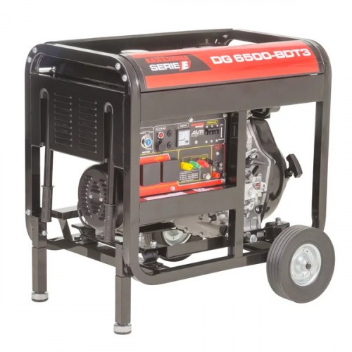 Gerador de energia 6,5 Kva a diesel partida elétrica - DG 6500-BDT3 Gerador de energia 6,5 Kva a diesel partida elétrica - DG 6500-BDT3