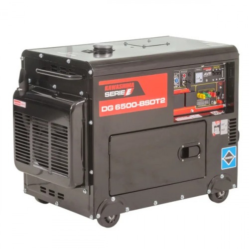 Gerador de energia 6,5 Kva a diesel partida el�trica trif�sico 220V - DG 6500-BSDT2