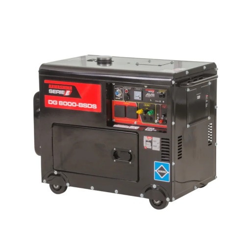 Gerador de energia 6,2 Kva a diesel partida elétrica - DG 8000-BSDS Gerador de energia 6,2 Kva a diesel partida elétrica - DG 8000-BSDS